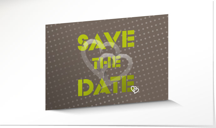 Save the Date Karte 632 Save the Date Karte